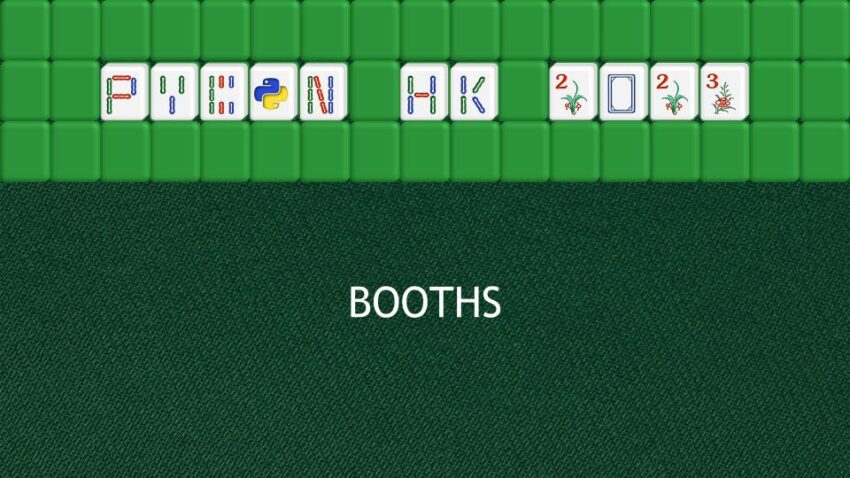 Booths - PyCon HK 2023