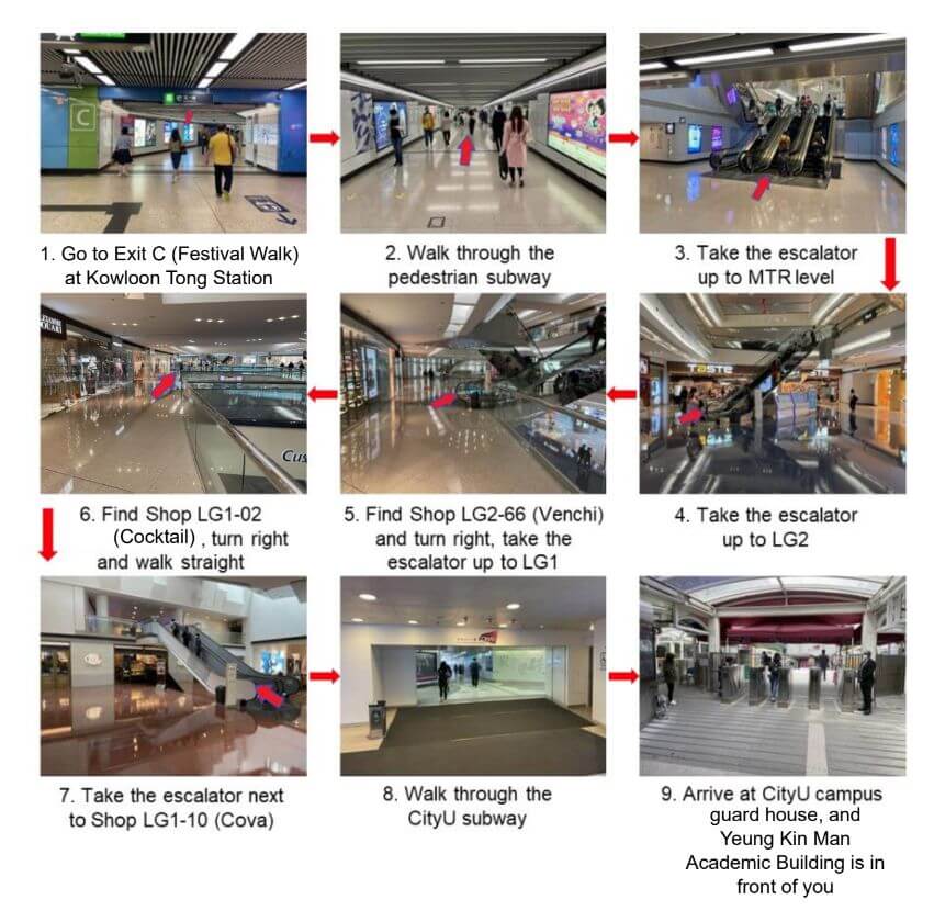 MTR access guide