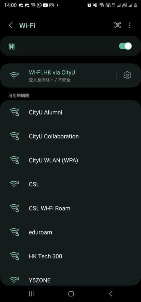 Wi-Fi instructions